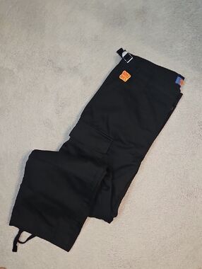 Empyre Black Men's Cargo Pants with Utility Pockets Worn 1x